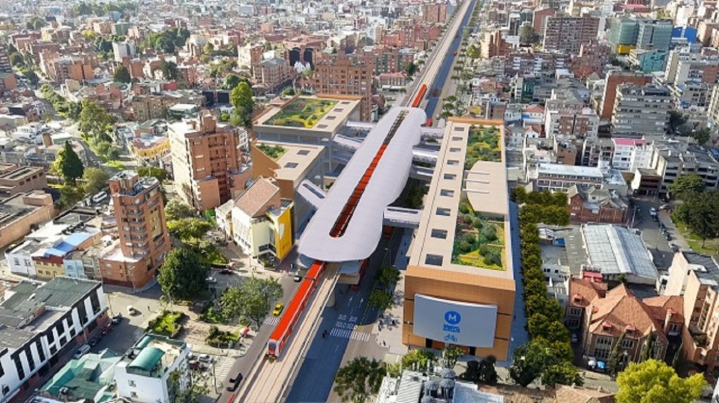 Así será la estación central del Metro (imagen de referencia)