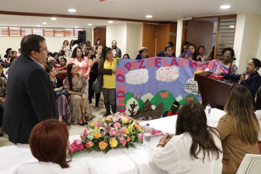 Inauguración de la Casa de la equidad de Género de la Mujer en Popayán. 