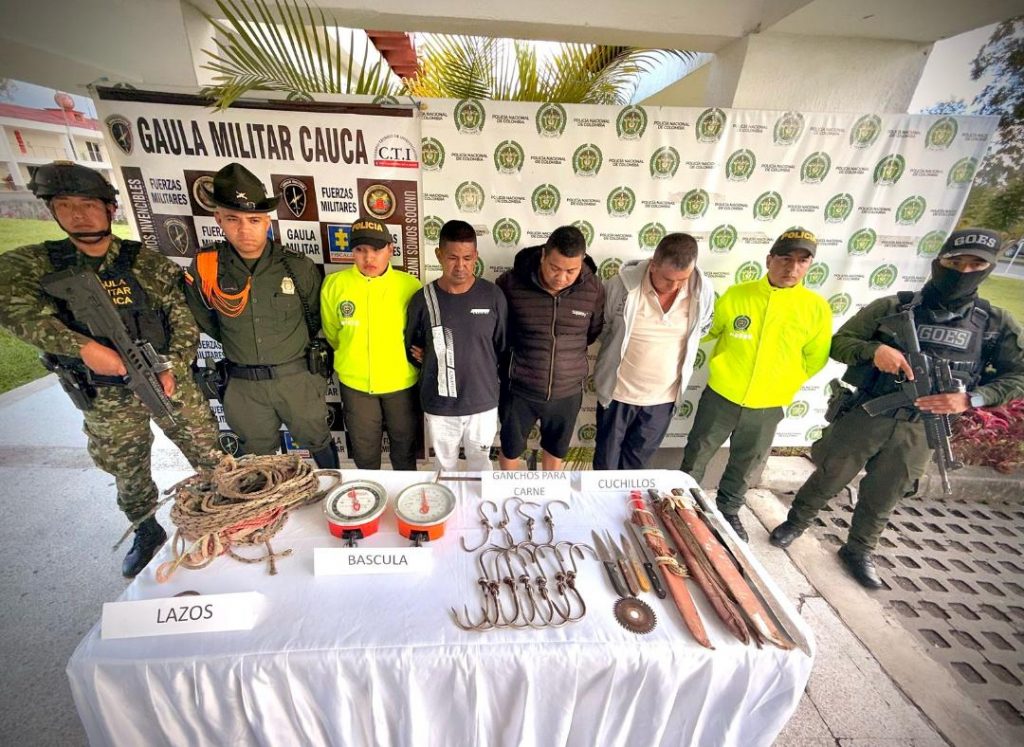 Capturada banda de abigeo dedicada al sacrificio clandestino y venta de carne contaminada